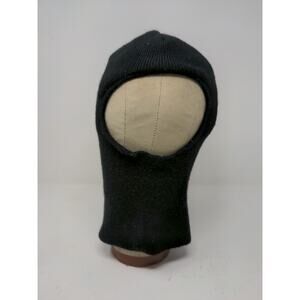 Unbranded Face Mask Balaclava Ski Mask Black Hat Soft Blank Knit